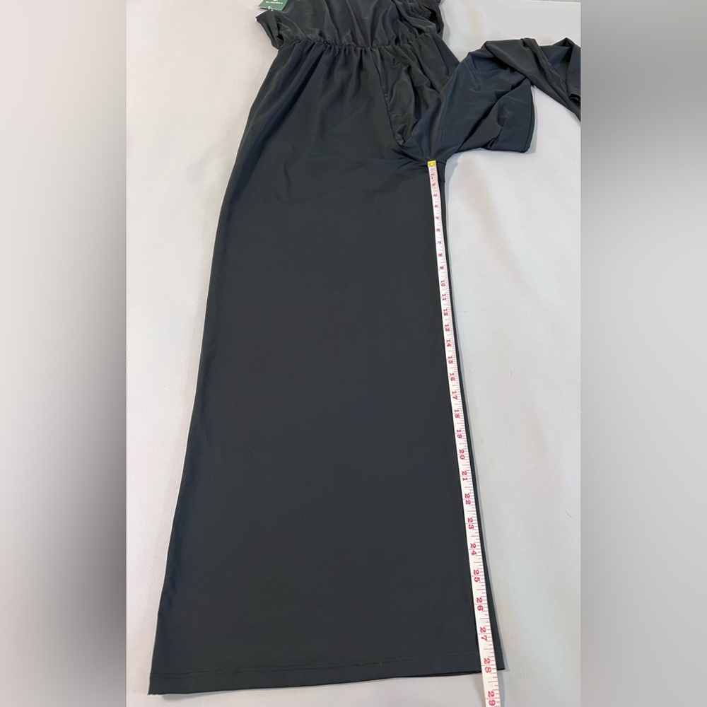 HALARA Black Halter Jumpsuit with Waist Tie - Picture 5 of 8